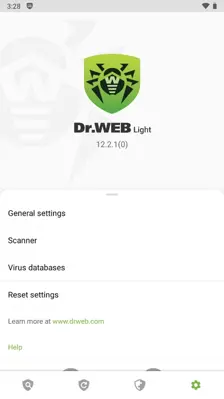 Anti-virus Dr.Web Light android App screenshot 6